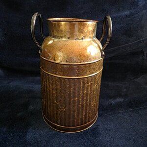 Copper Mini Milk Can with Handles